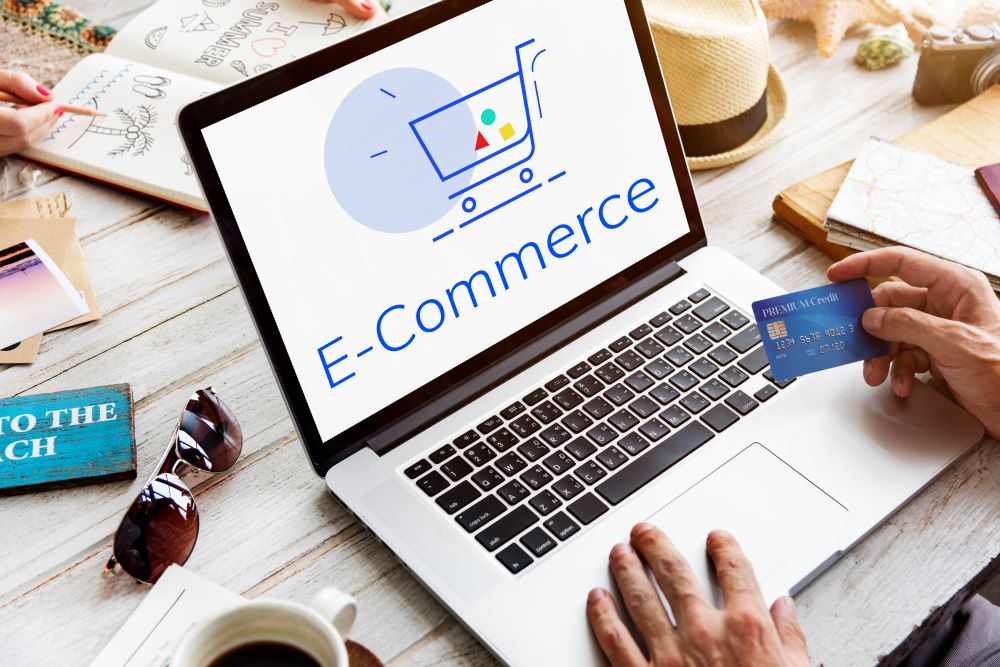 showing-cart-trolley-shopping-online-sign-graphic E-Commerce Development