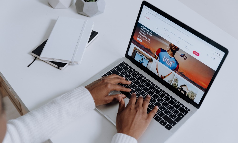 landing page